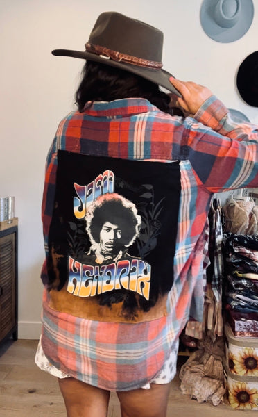Hendrix Flannel/Tee