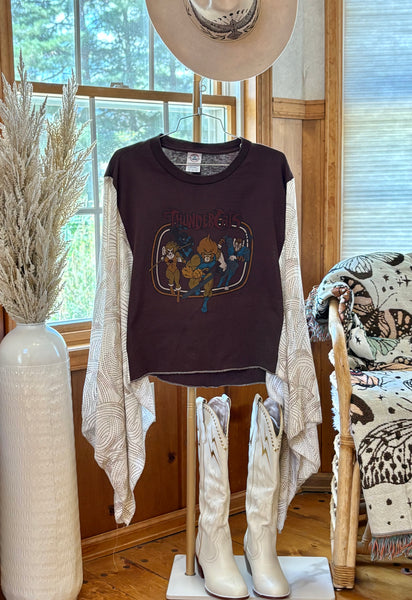 Vintage  Thunder Cats Graphic Kimono Tee