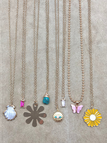 Vintage Summers Charm Necklace