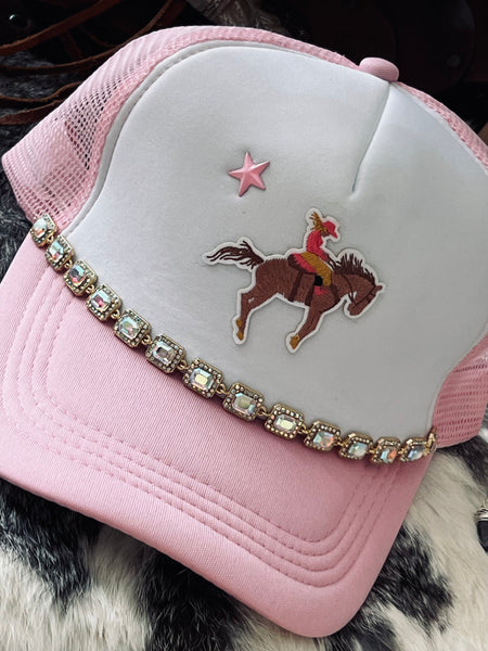 Rodeo Queen Trucker Hat- Pink