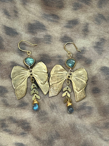 Labradorite Bow Ties
