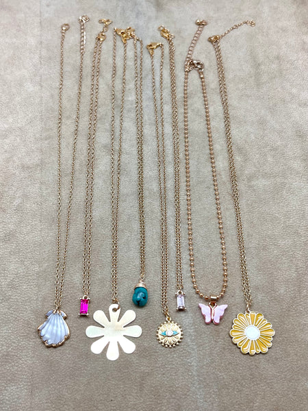 Vintage Summers Charm Necklace