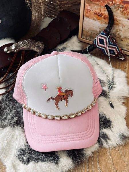 Rodeo Queen Trucker Hat- Pink