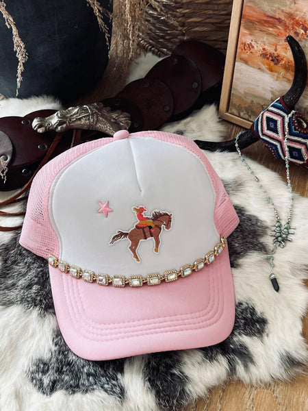 Rodeo Queen Trucker Hat- Pink