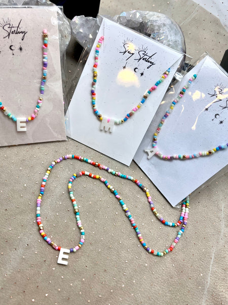 Candy Monogram Necklace