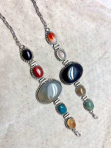 Agate Cabachon Bracelet