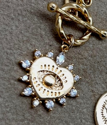 Celestial Path Charm Necklace