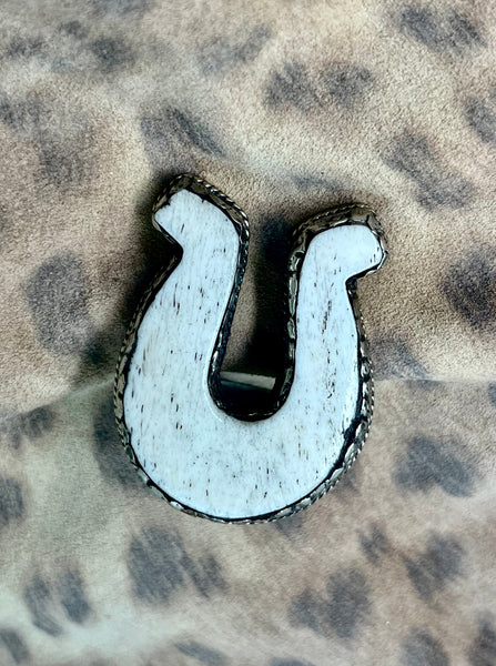 Giddy Up Horseshoe Ring