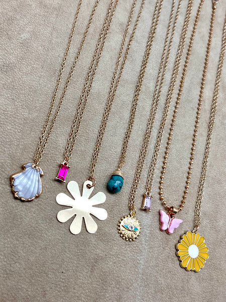 Vintage Summers Charm Necklace