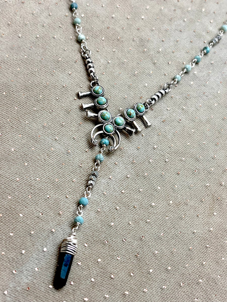 Mini Squash Blossom Necklace