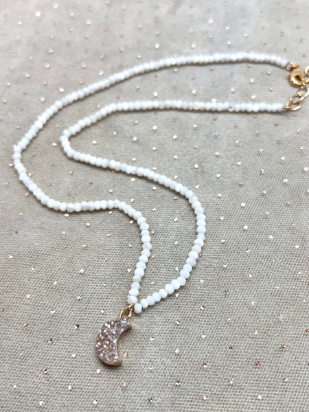 Moonstone Path Necklace