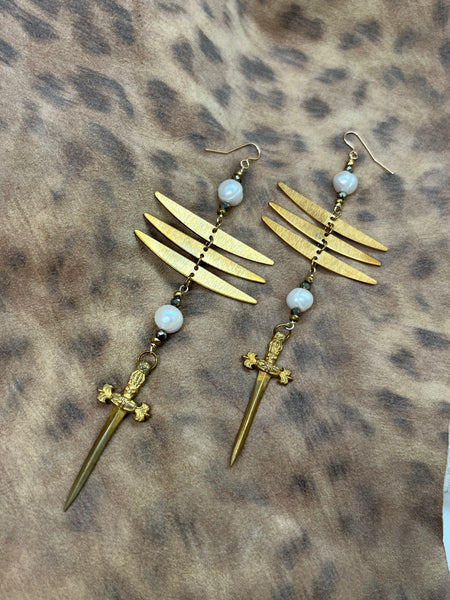 Swords Earrings