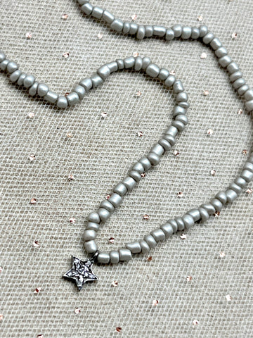 Silver Star Necklace