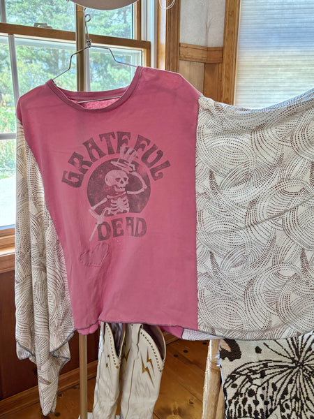 Vintage Dead Graphic Kimono Tee