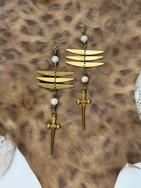Swords Earrings