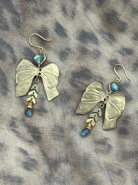 Labradorite Bow Ties