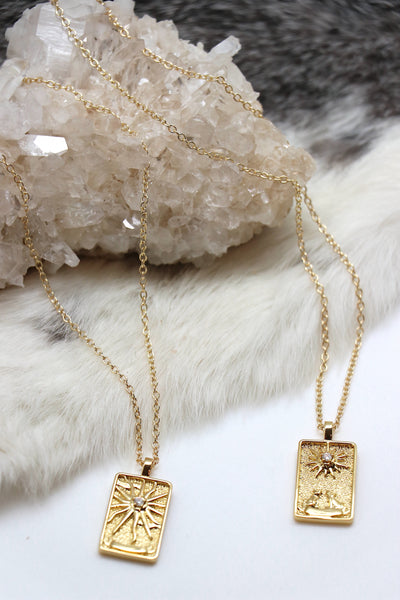 Tarot Amulet Charm Necklace