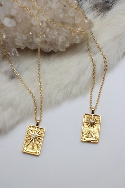 Tarot Amulet Charm Necklace