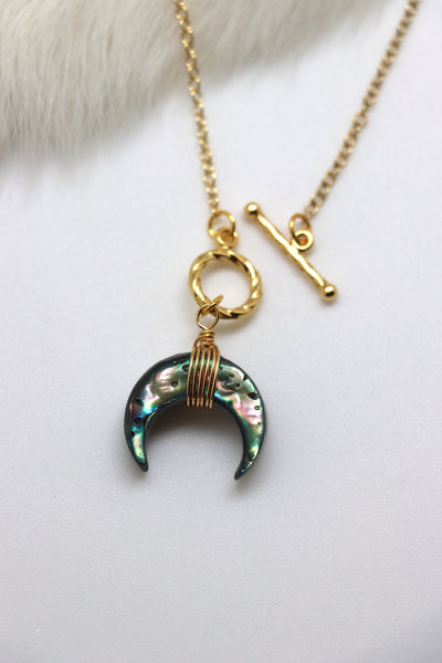 Mermaid Galaxy Charm Necklace