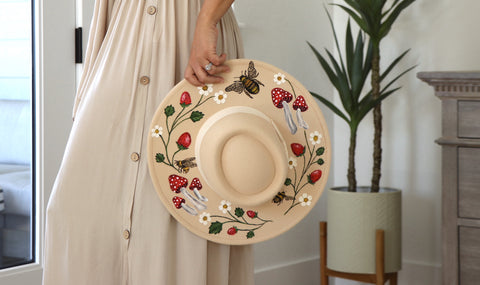Sweet Like Honey Boater Hat