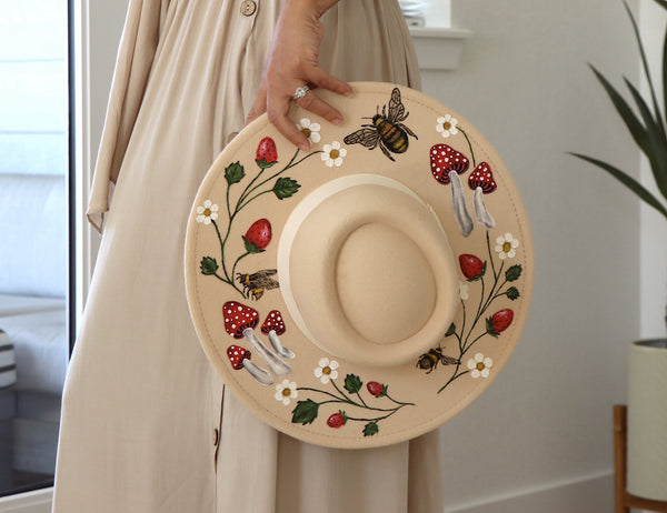 Sweet Like Honey Boater Hat