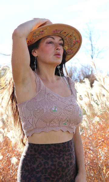 She is a Wildflower Rancher Hat-Camel