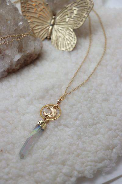 Celestial Ice Pendant Necklace