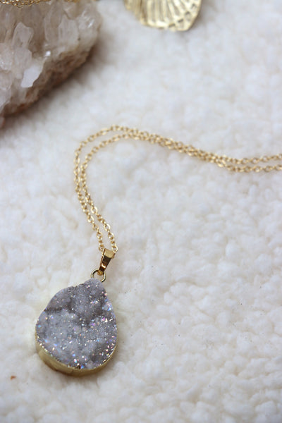 Celestial Ice Pendant Necklace