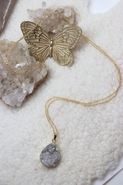 Celestial Ice Pendant Necklace