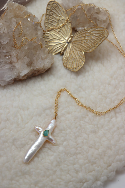 Celestial Ice Pendant Necklace