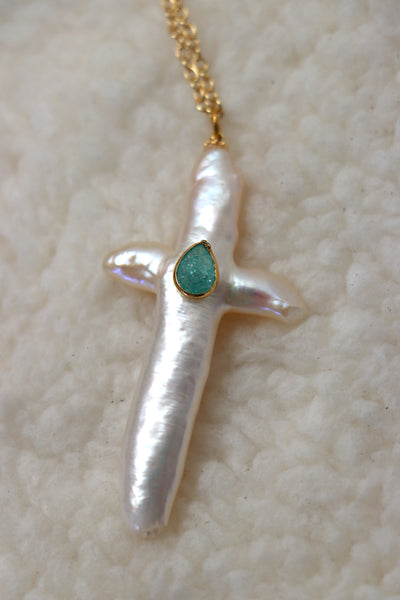Celestial Ice Pendant Necklace