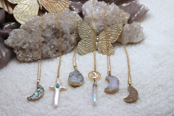 Celestial Ice Pendant Necklace