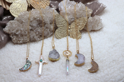 Celestial Ice Pendant Necklace