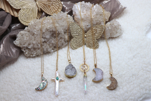 Celestial Ice Pendant Necklace
