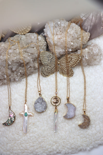 Celestial Ice Pendant Necklace