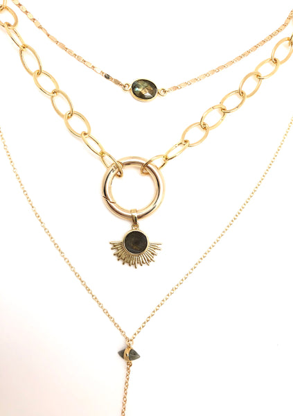 Labradorite Supernova necklace